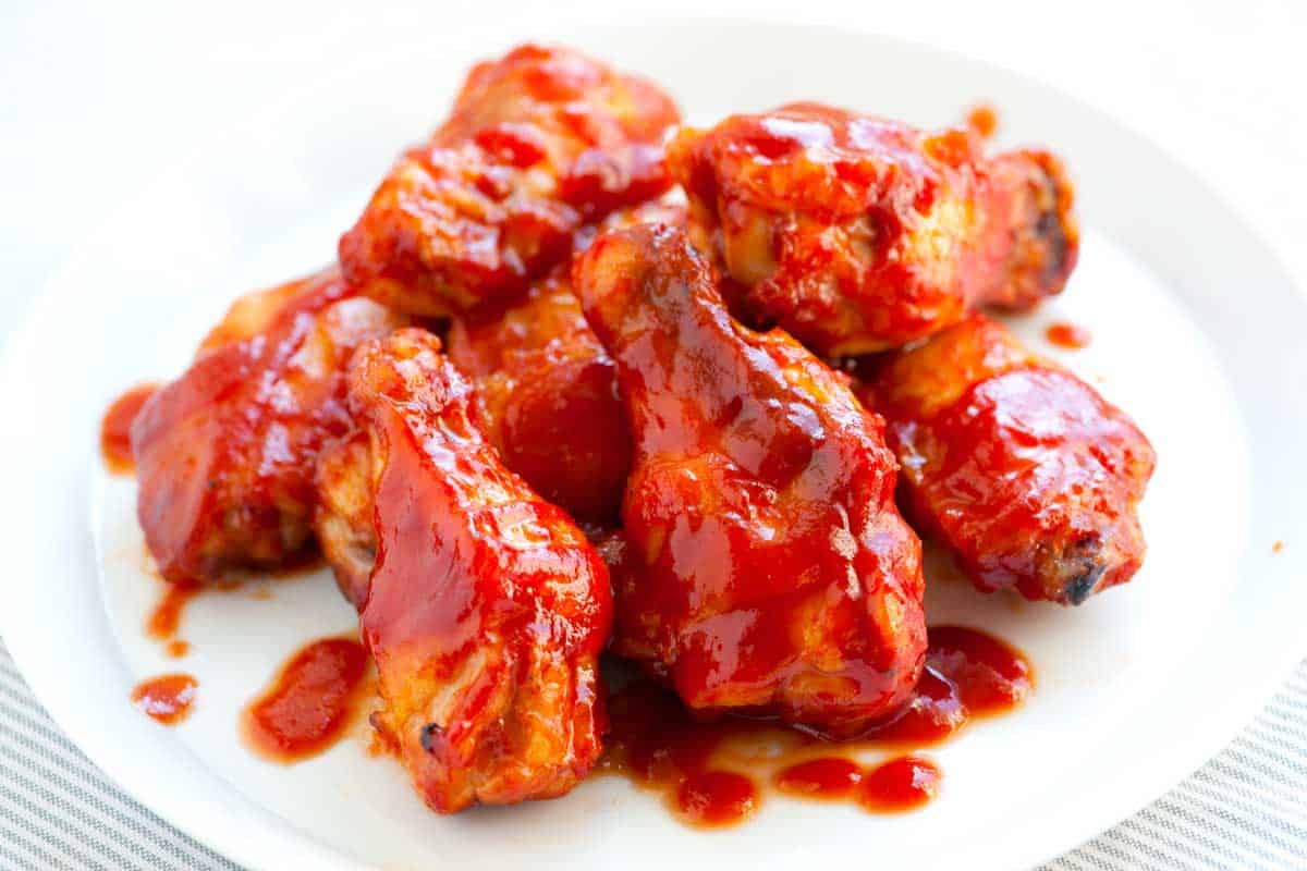 Chilli Tomato Honey sauce  BBQ Chicken Wings with GreenKarmas Tomato Honey sauce