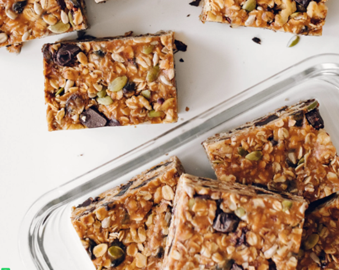 Honey Nut Granola Bars with GreenKarmas Organic Honey