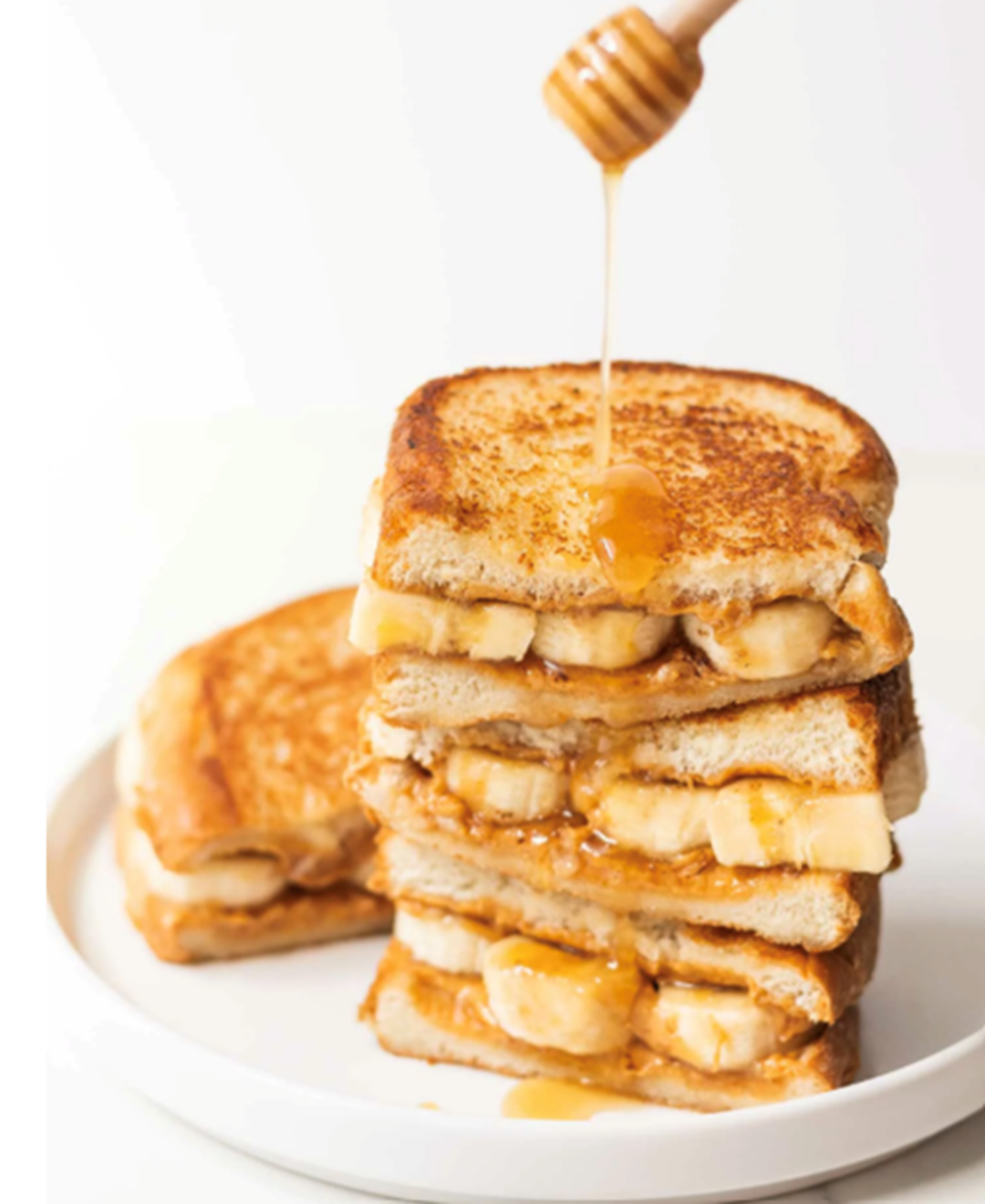 Peanut Butter and Banana Indulgent Sandwich with GreenKarmas Super Seed Peanut Butter