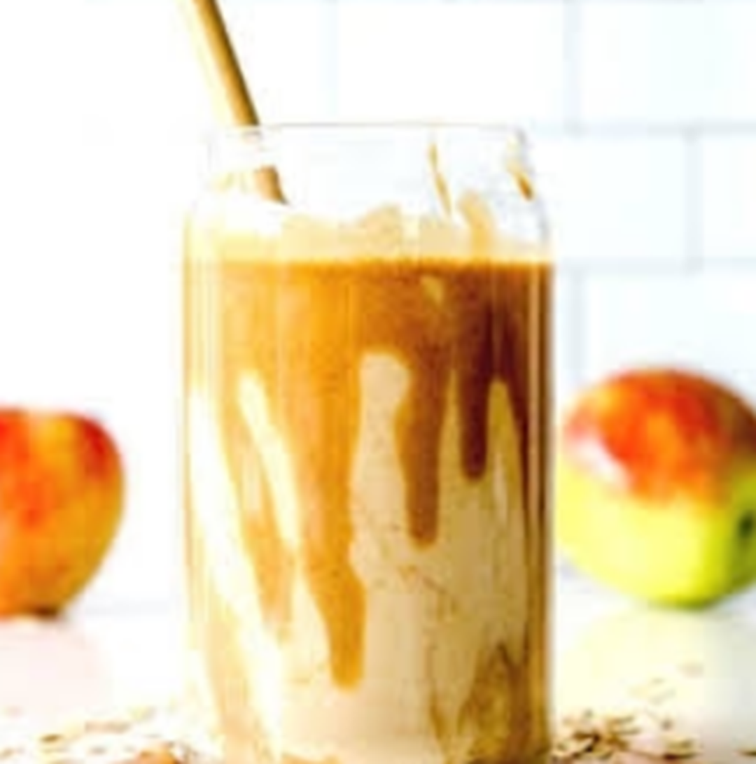 Peanut Butter Smoothie with GreenKarmas Super Seed Peanut Butter