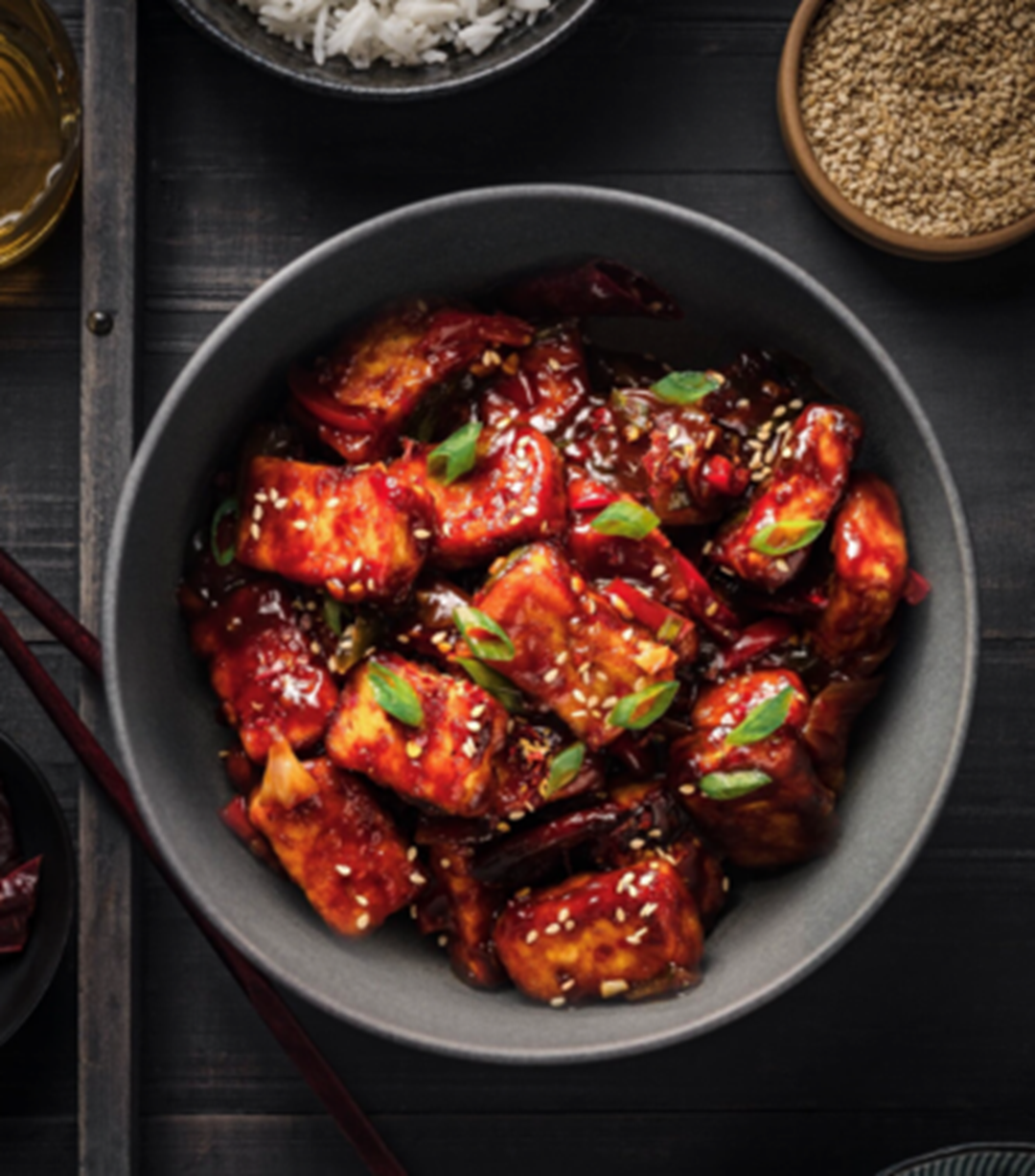 Honey Chilli Paneer with GreenKarmas Kashmir Honey