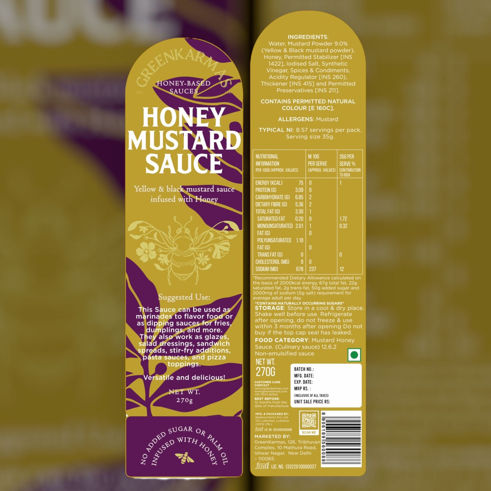 Honey Mustard Sauce