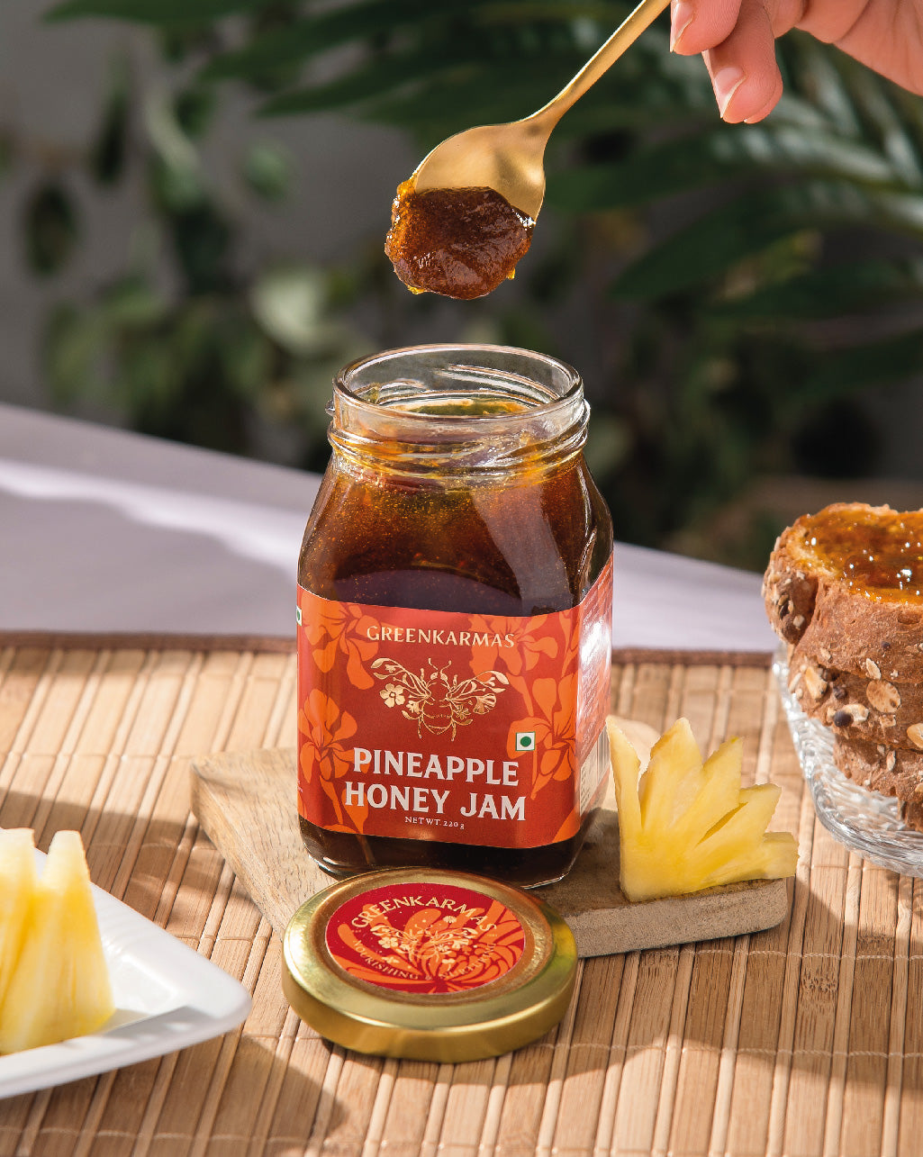 Pineapple Honey Jam