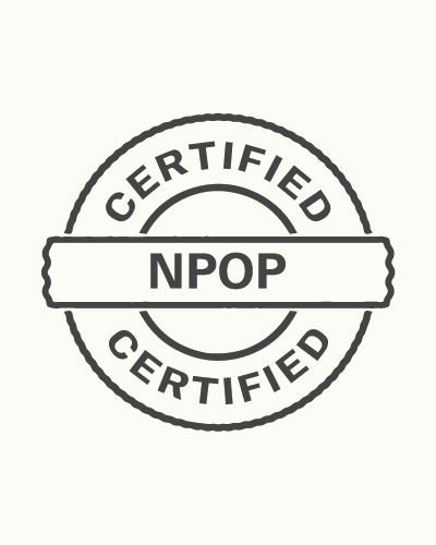 NPOP-Certified Purity