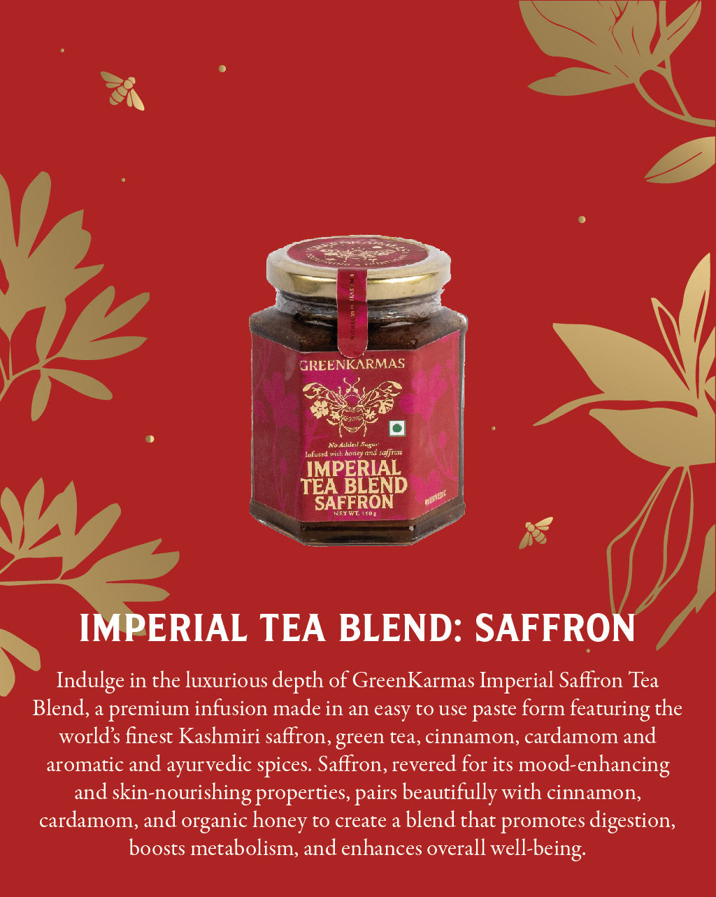 Imperial Tea Blend - Saffron