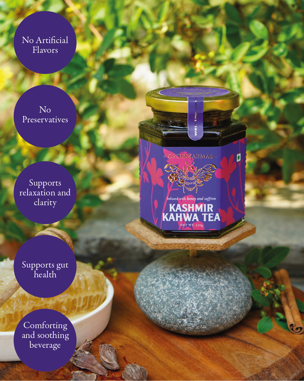 Kashmir Kesar Kahwa Tea - Ayurvedic