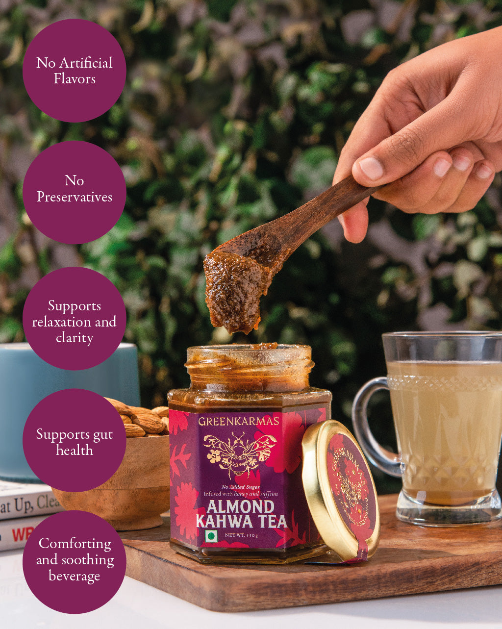 Almond Kahwa Tea- Ayurvedic