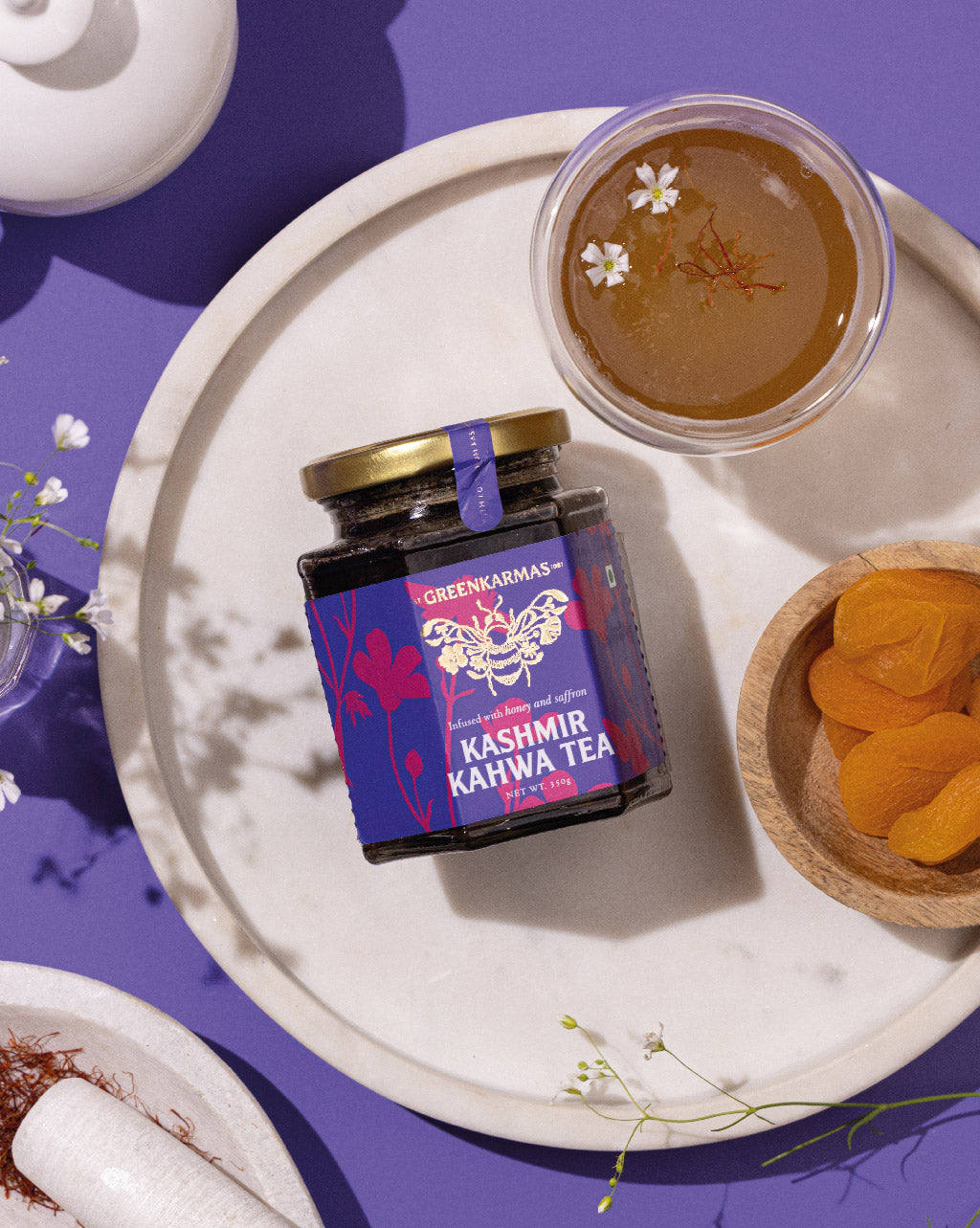 Kashmir Kesar Kahwa Tea - Ayurvedic