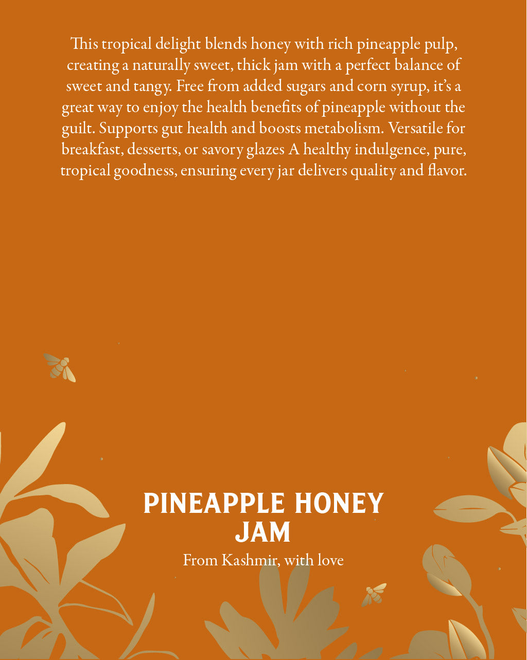 Pineapple Honey Jam