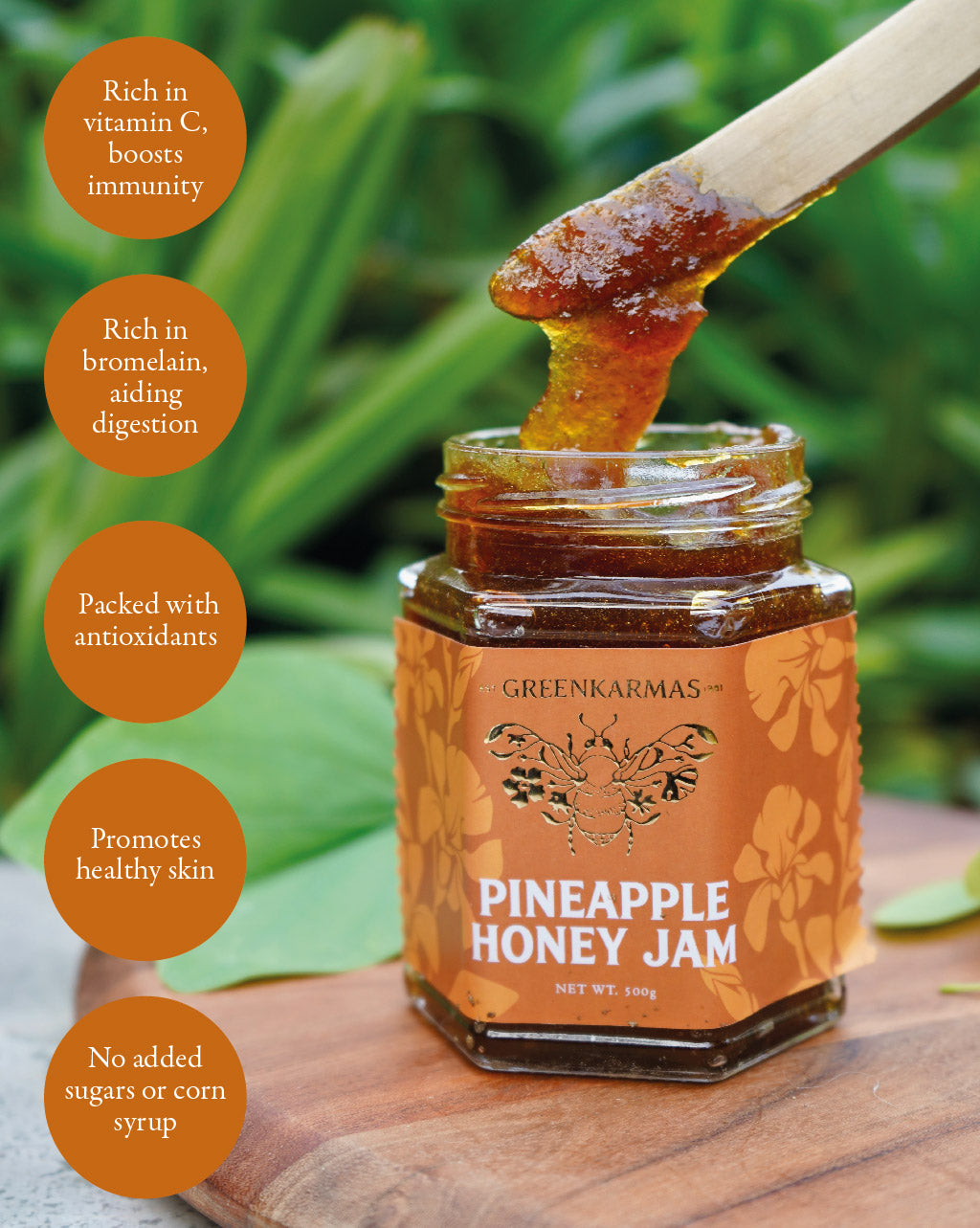 Pineapple Honey Jam